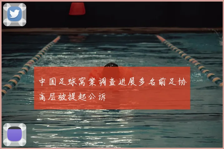 中国足球窝案调查进展多名前足协高层被提起公诉